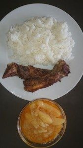 Poitrines de porc aux pommes de terre sautées