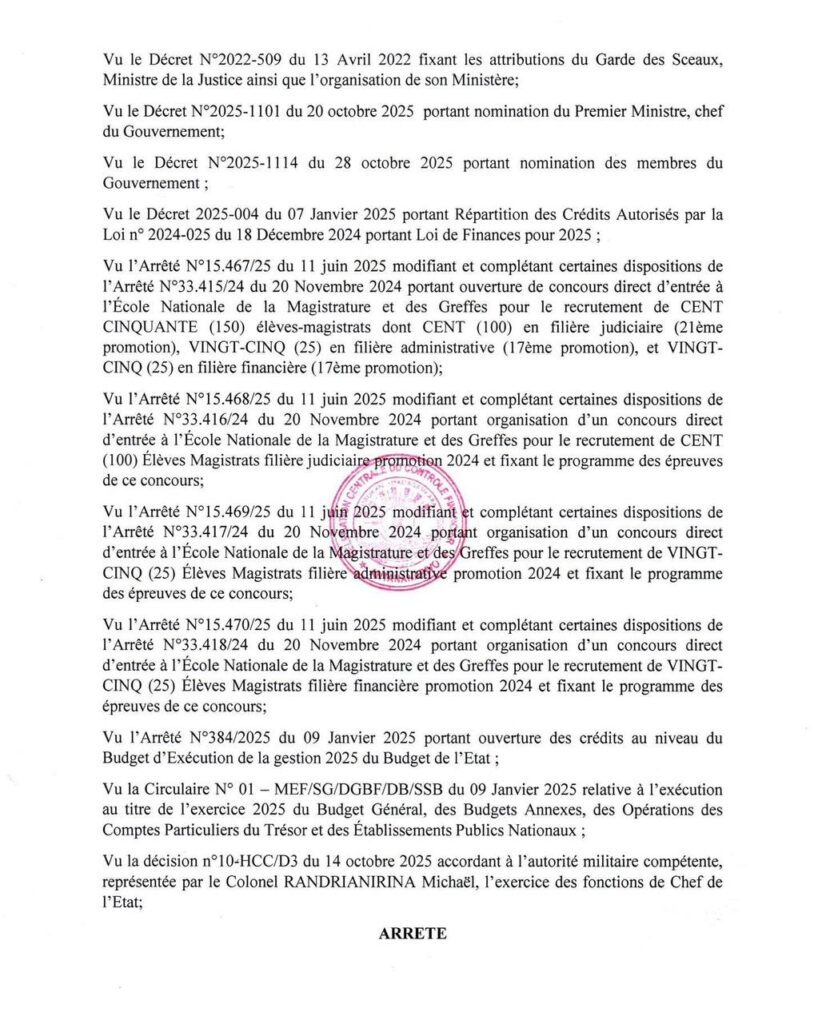 CONCOURS ENMG 2025-2026 - 2