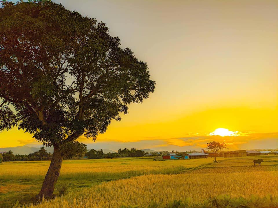 Coucher de soleil Andapa