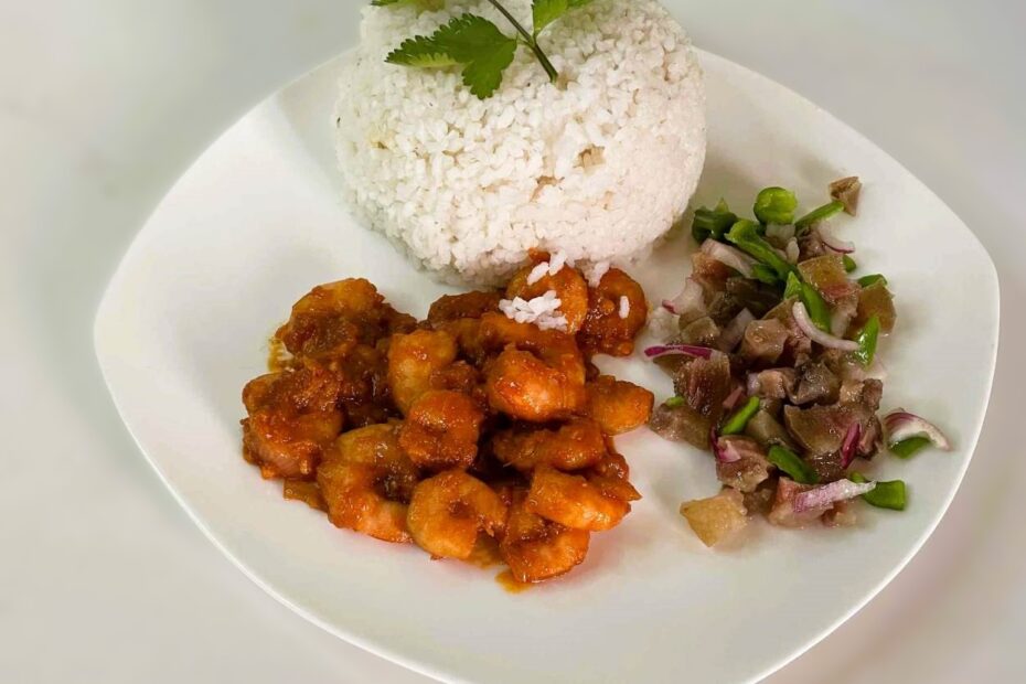 Curry de crevettes fait maison