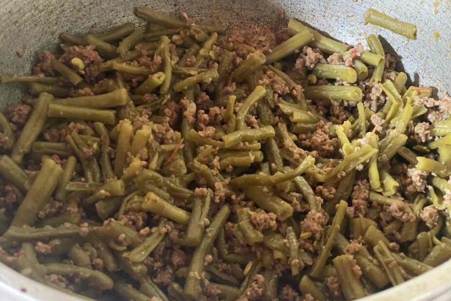 Hen'omby sy haricots verts (Totonkena sy haricot vert)