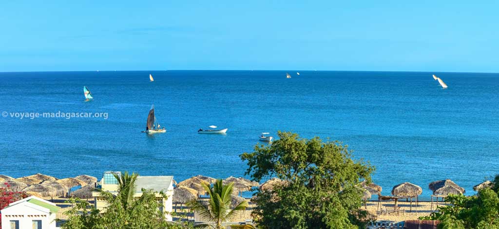 Madagascar beach scene