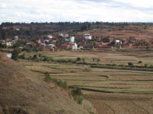 Paysage de Behenjy madagascar