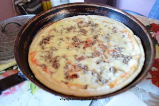 Pizza à la poêle facile