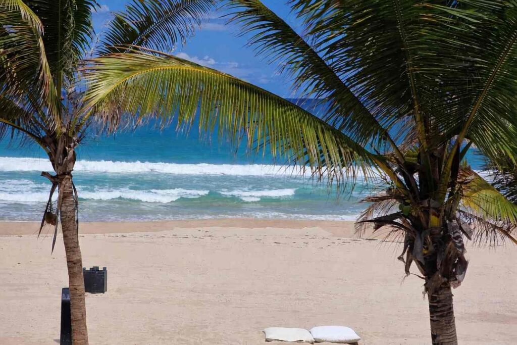 Plage à l'est de Sainte Marie