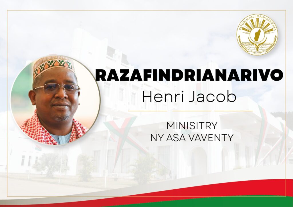 RAZAFINDRIANARIVO Henri Jacob