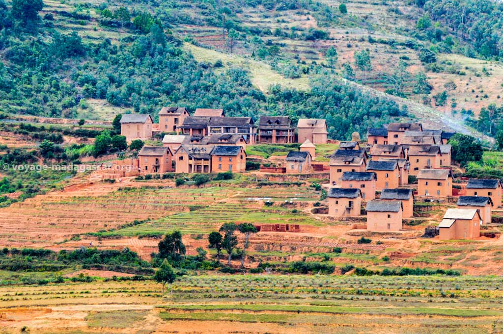 Small village in madagascar