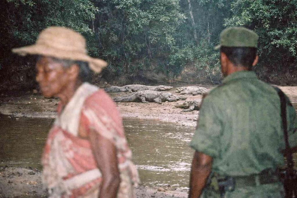 Traversée du fleuve Mahajamba