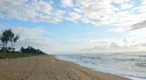 Une belle plage à admirer