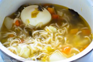 Une bonne soupe aux légumes et pates à la malgache