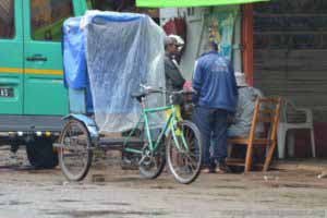 Couvrir un posy avec un imperméable