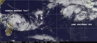tempête tropicale AVA à Madagascar